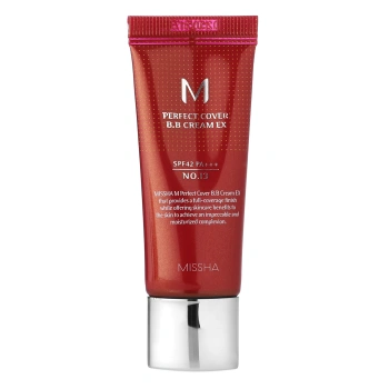 Missha M Perfect Cover BB Cream nr 13 Bright Beige SPF 42 PA+++ – Krem BB, 20 ml