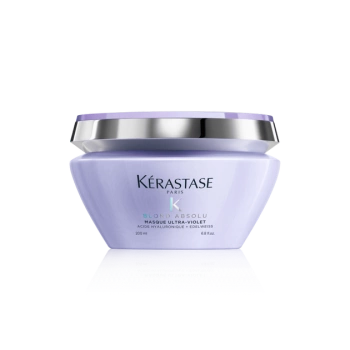 Kérastase Blond Absolu Masque Ultra-Violet - Maska do włosów blond neutralizująca żółte tony, 200 ml